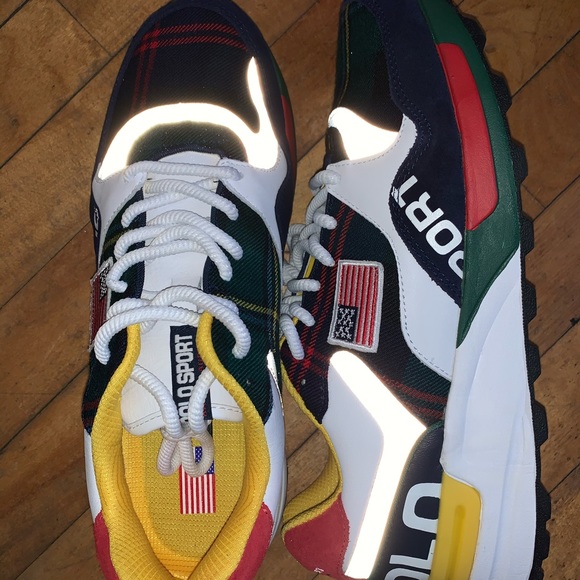 Polo Ralph Lauren Other - Ralph Lauren Polo 3M Sneakers Size 9 Deadstock
